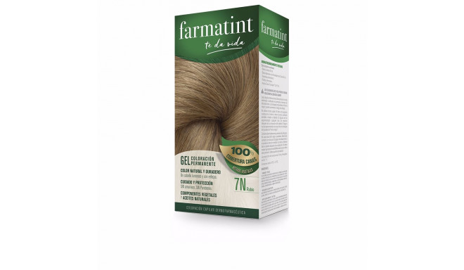 FARMATINT GEL coloración permanente #7n-rubio 5 u