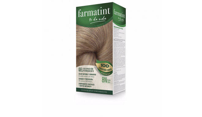 FARMATINT GEL coloración permanente #8n-rubio claro 5 u
