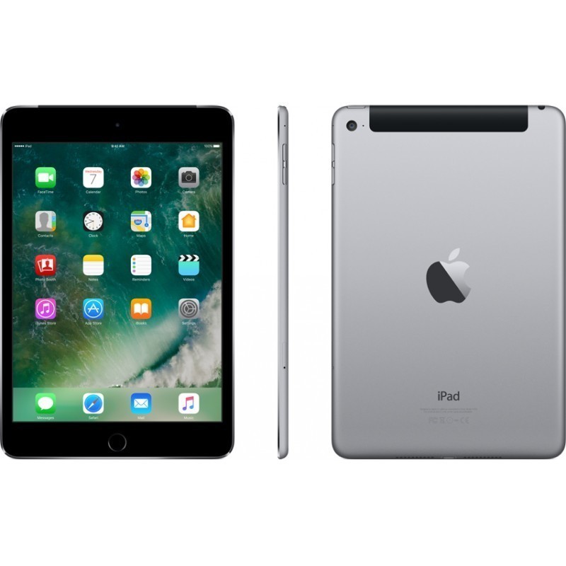 Apple iPad Mini 4 64GB WiFi + 4G, space grey - Tablets