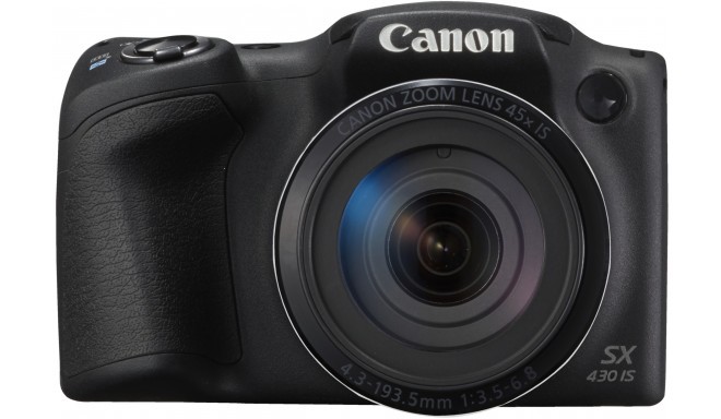 Canon PowerShot SX430 IS, melns