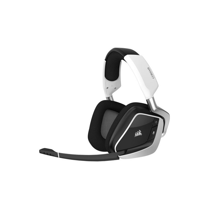 Corsair VOID RGB ELITE Wireless Headset Head band Gaming Black White Headphones Photopoint