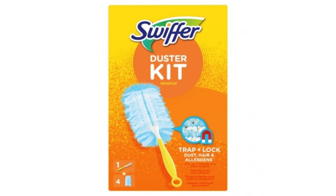 Tolmuharjakomplekt SWIFFER lühike vars+tolmulapid 4tk