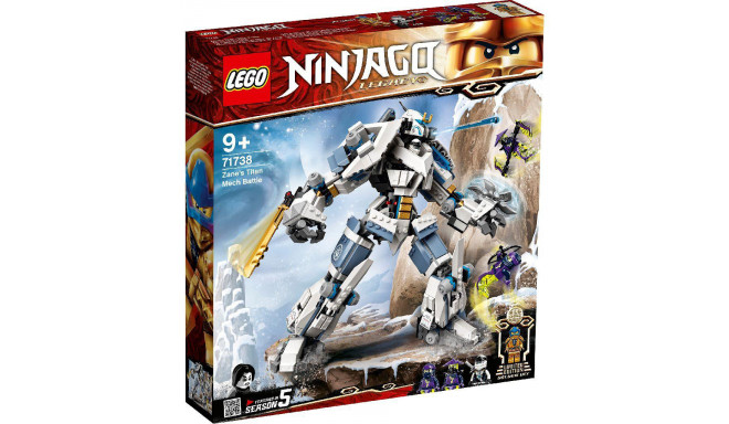 LEGO Ninjago mänguklotsid Zane's Titan Mech Battle (71738)
