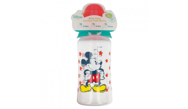 Mickey Mouse - Butelka ze smoczkiem 0 m+ 360 ml