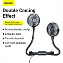 Baseus Car Tool Blustery car two-headed vehicle fan, 360 Degree All-Round Adjustable Air Cooling, Qu