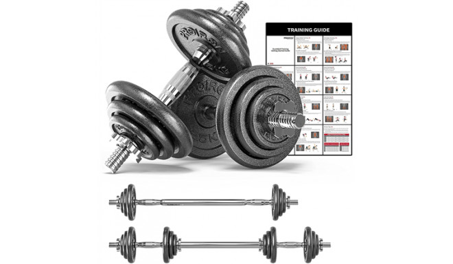 PROIRON PRKCAS20K Adjustable Dumbbell Set, 2 