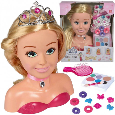 Simba doll head Princess with assesories