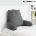 Reading Pillow with Armrests Huggilow InnovaGoods Grey (70 x 45 x 45 cm) (Refurbished B)