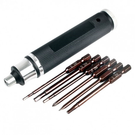 6 in 1 Screwdrivers set included