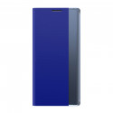 Sleep Case Bookcase Type Case with Smart Window for iPhone 13 blue