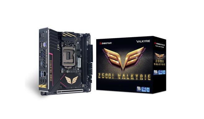 Biostar Z590I VALKYRIE motherboard Intel Z590 LGA 1200 mini ITX