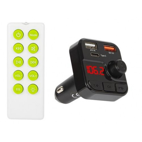 BLOW 74-162# FM transmitter Bluetooth Black