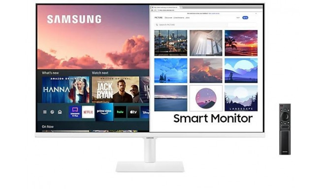 Samsung monitor 31,5" VA UHD USB-C LS32AM703UUXEN