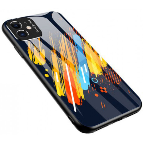 Kaitseümbris Color Glass Apple iPhone 11 pattern 5
