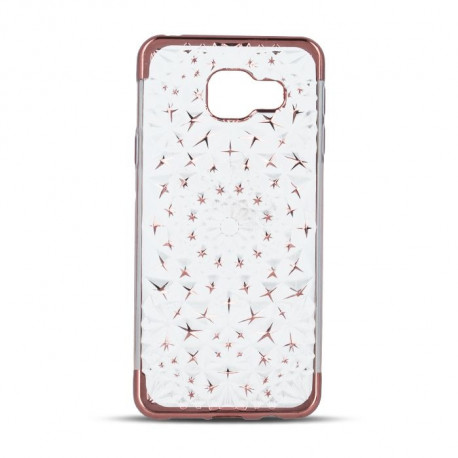 GreenGo Samsung S7 Edge G935 TPU 3D Stars Rose Gold