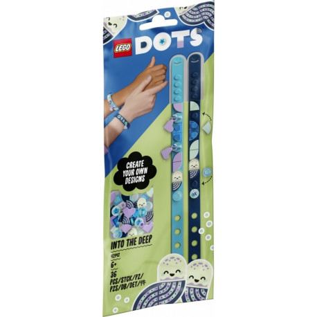 Bricks DOTS 41942 Into the Deep Bracelets with Charms