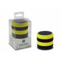 Conceptronic wireless speaker Bluetooth Super Bass, black/yellow
