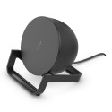 Belkin BoostCharge Wirel. Charg. Stand+Speaker black AUF001vfBK