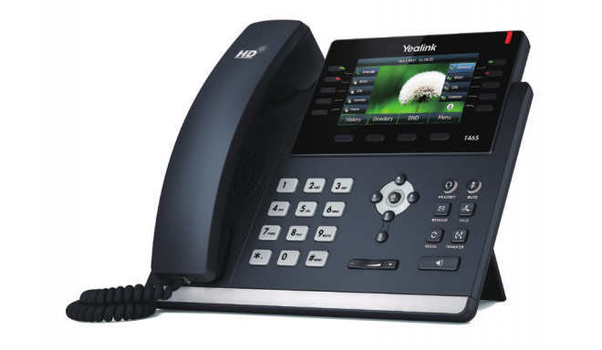 Yealink SIP-T46S, VoIP-Telefon (SIP), ohne Netzteil, PoE