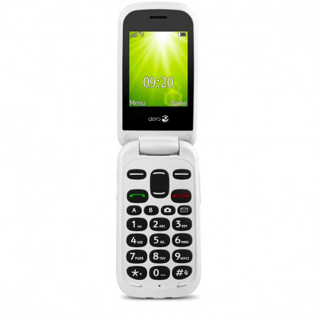 Doro 2404, must/valge - Mobiiltelefon