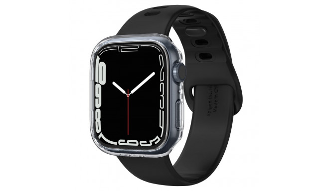 Kaitseümbris Thin Fit, Apple Watch Series 9 / 8 / 7 (45mm), läbipaistev, õhuke, Spigen