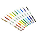 CRAYOLA 10 цветных карандашей с корректорами