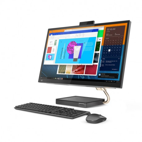 Lenovo IdeaCentre AIO 5 27IOB6, QHD, i5, 16GB, 1000GB, RTX3050, tumehall - Lauaarvuti