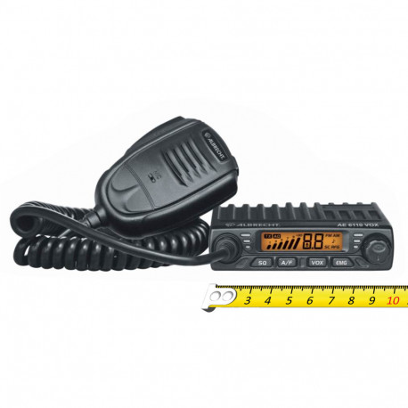 ALBRECHT AE 6110 VOX + CLP Mini CB Mini CB Mobile radio