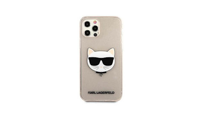 Karl Lagerfeld kaitseümbris Apple iPhone 12, kuldne