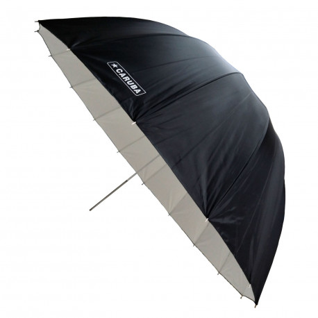 Caruba vihmavari Parabolic 165cm, valge/must
