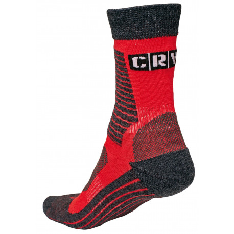 CRV Melnick meriinovillaga termosokid punane/must 43/44