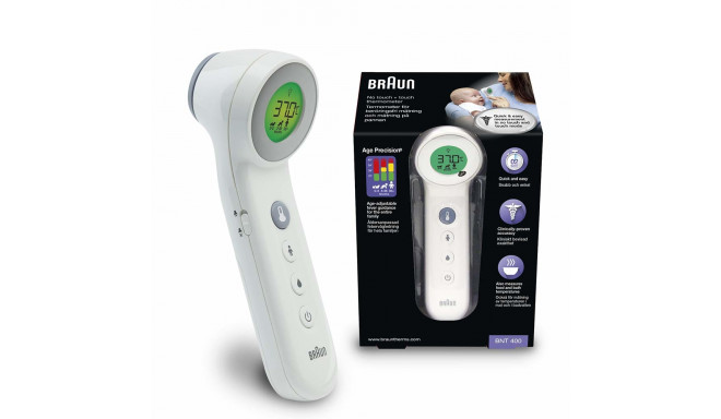 BRAUN BNT 400 No Touch Forehead Thermometer