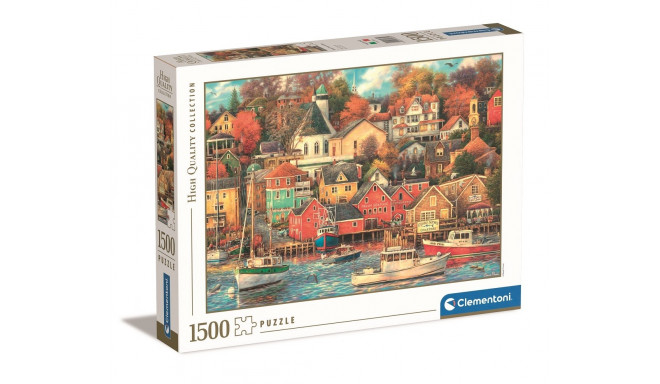 Puzzle 1500 elements High Quality, Good Times Harbor