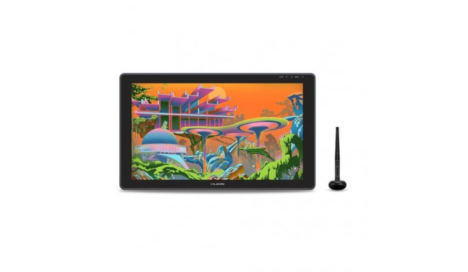 HUION Kamvas 22 Plus graphic tablet Black 476.64 x 268.11 mm USB