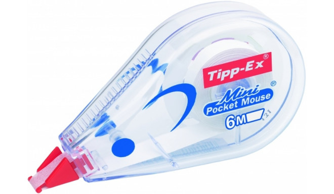 BIC correction tape MINI POCKET MOUSE 5mm x 6m, 1 pcs. 512085