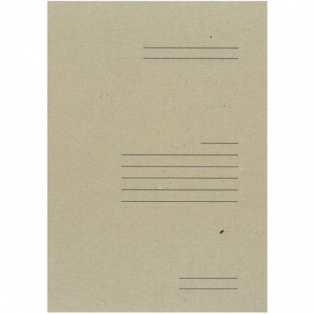 Carton Binder A4, 400g, with press and a padding, brown, SEG-1(R)