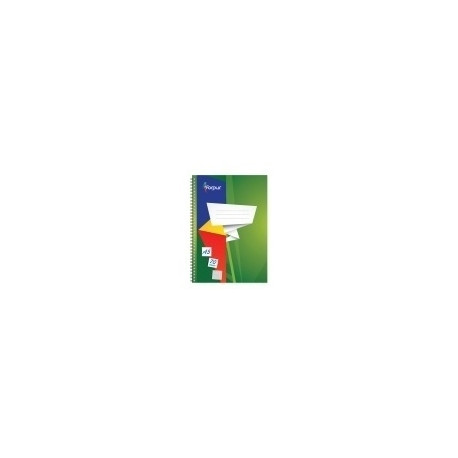 Exercise book with spiral Forpus, A5/70, Squared, soft cover 0722-004