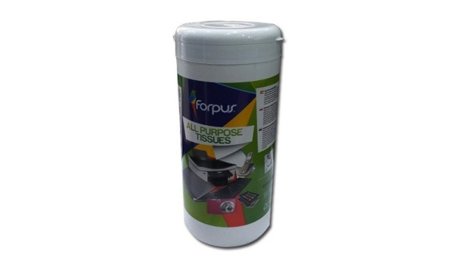 Wet wipes for cleaning office equipment Forpus, (100 pcs.)