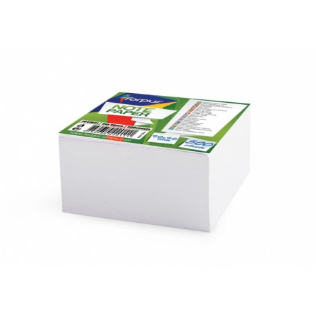 Notes Forpus, 9x9 cm, white, glued (500) 0716-009