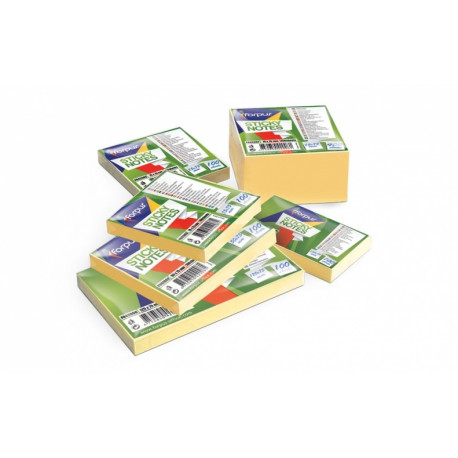Stiky notes Forpus, 40x50mm, Yellow (3x100) 0717-101