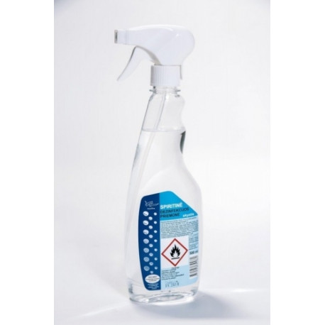 Spirit disinfectant for surfaces, with spray, 500ml