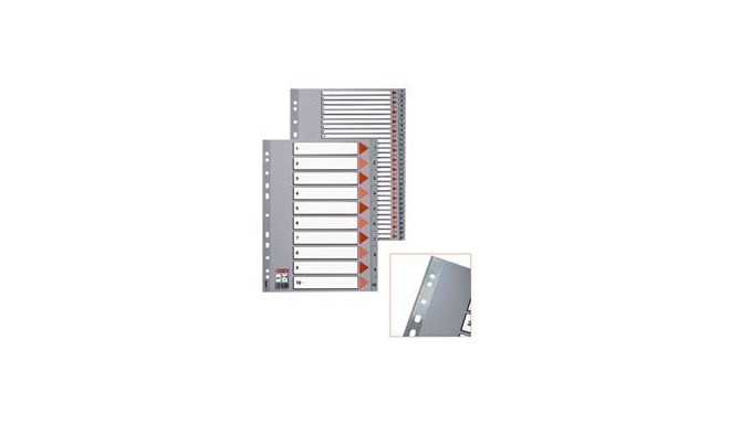 Divider Esselte PP, A4, A-Z letters, plastic