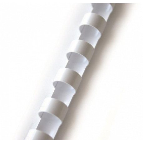 Spiral for binding 16 mm, white (100 psc.)
