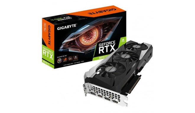 Gigabyte GV-N307TGAMING OC-8GD graphics card NVIDIA GeForce RTX 3070 Ti 8 GB GDDR6X
