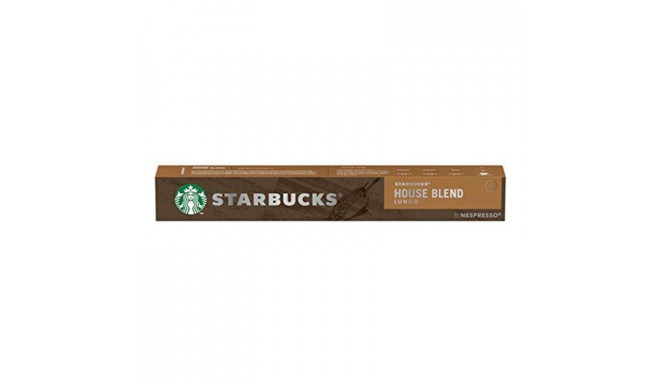 Coffee Capsules Starbucks House Blend (10 uds)