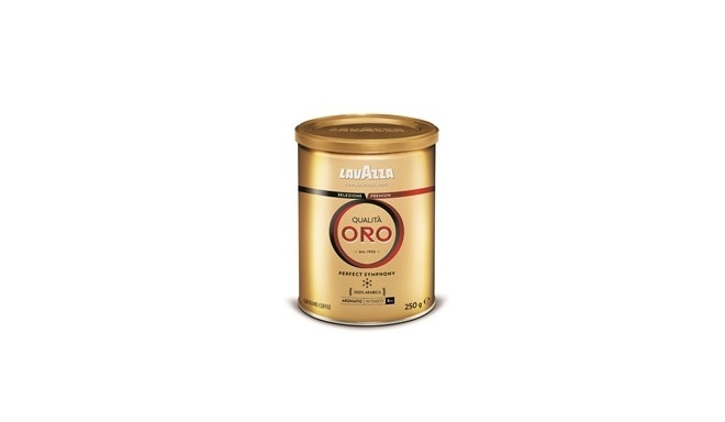 Coffee LAVAZZA ORO, ground, 250 g, in a metal box