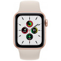 Apple Watch SE GPS + Cellular 40mm Sport Band, gold/starlight (MKQX3EL/A)