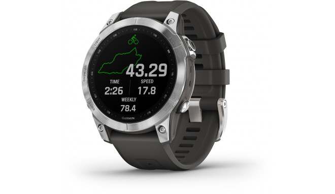 Garmin fenix 7, silver/graphite