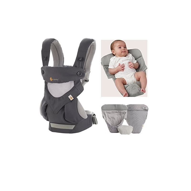 ERGOBABY carrier 360 Cool Air Carbon grey BC360PBLKGRY Baby