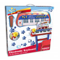 BONTEMPI electronic keyboard with legs, microphone and stool, 13 2410